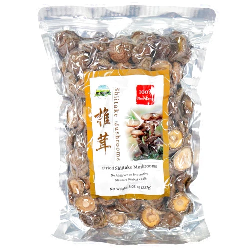 Orsky Dried Shiitake Mushrooms, Dried Mushrooms for Cooking, Quick Rehydration, Smooth Taste, Fresh and Tender, Vacuum Sealed, No Fumigation Sulfur, 8 Oz