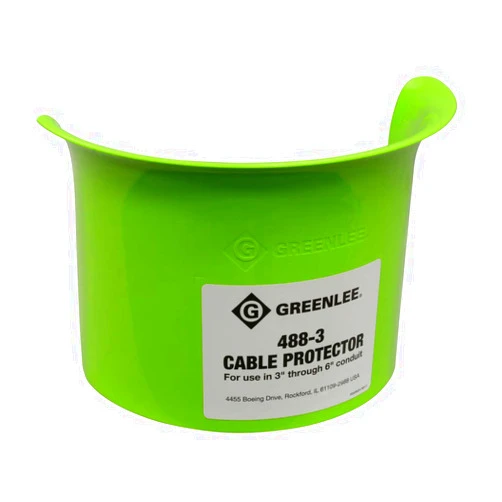 Greenlee 488-3 Cable Puller Cable Protector, For 3-Inch to 6-Inch Conduit