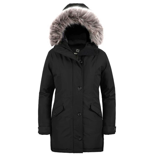 wantdo Women's Plus Size Winter Coat Warm Long Puffer Coat Thicken Parka Jacket with Hood