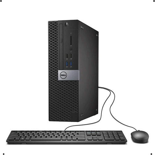Dell OptiPlex 5050 SFF Desktop PC Computer Small Form, Intel 7th Gen Core i7-7700 @3.6 GHz, 16GB DDR4 RAM, 512GB SSD, Displayport, RJ-45, Wi-Fi, Bluetooth Windows 10 Pro (Renewed)
