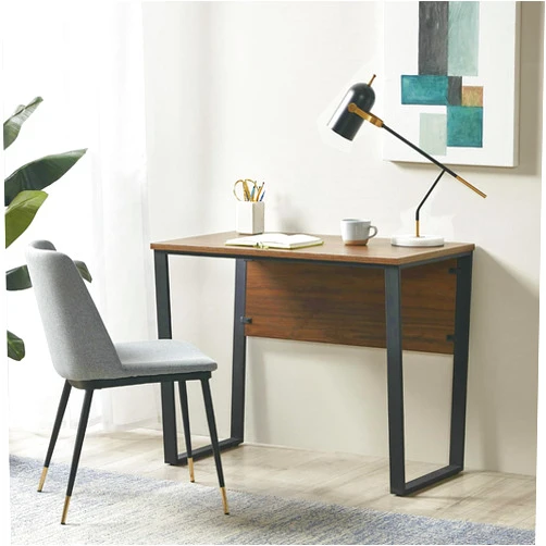 Ayoiow Small Table Solid Wood Desk Coffee Desk for Home Office