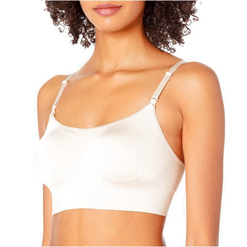 Warner's Women's Easy Does It Dig-Free Band with Seamless Stretch Wireless Lightly Lined Convertible Comfort Bra Rm0911a