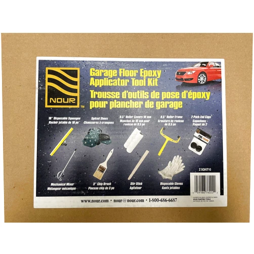 Nour Garage Floor Epoxy Applicator Tool Kit, ZSQKIT10