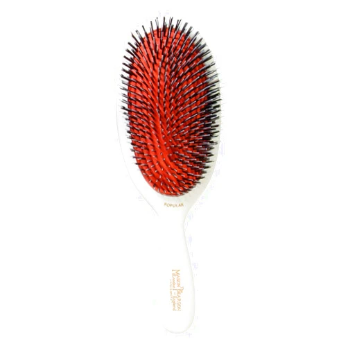 Mason Pearson BN1 Bristle and Nylon Popular Hair Brush - Ivory