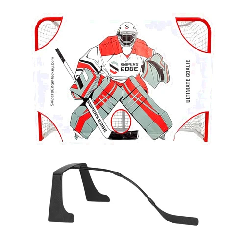 S SNIPERS EDGE HOCKEY PRODUCTS Ultimate Goalie Shooter Tutor & Attack Triangle