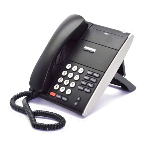 NEC DTL-2E-1 (BK) - DT310 - 2 Button NON DISPLAY Digital Phone Black (Stock# 680000 )