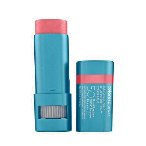 Colorescience Sunforgettable Total Protection Color Balm SPF 50, Mineral, Broad Spectrum, Buildable Lip & Cheek Color