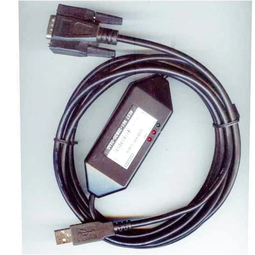 MuchoWow Diamond Shape USB-1747-CP3 Programming Cable for Allen Bradley A-B SLC Series PLC