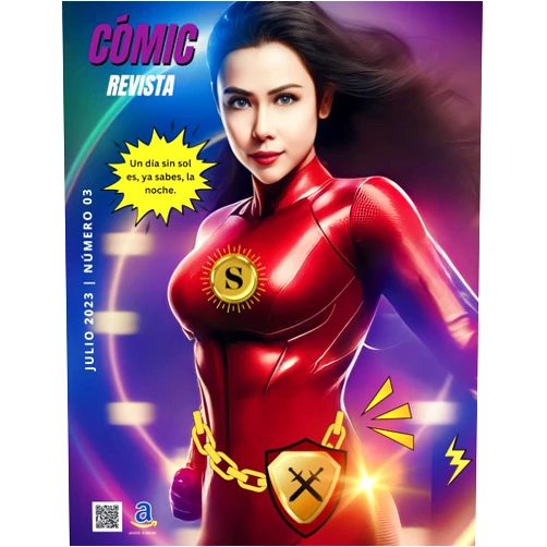 Sol Barrientos,JENNIFER RAA NUÑEZ REVISTA CÓMIC: LA SUPERHEROÍNA SOL (Spanish Edition)