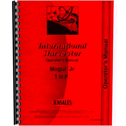 FUNBIT Replacement for Compatible with Engines Tractor Operators Manual Fits International Harvester