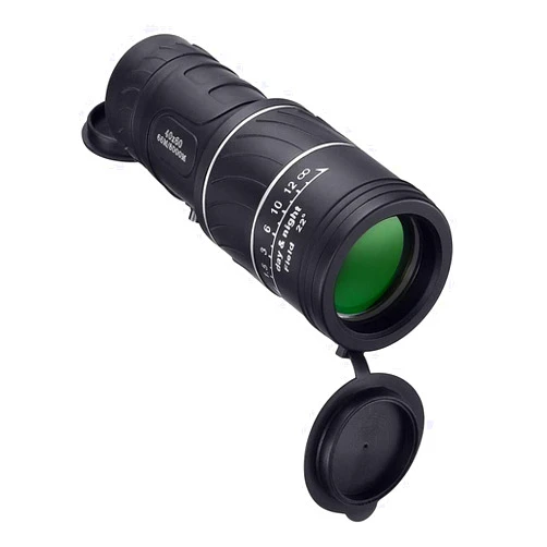 Qeuiwudsdbcdhbhdc 9000m HD Spyglass Optics Scope Monocular Telescope Powerful Monocular Long Range 40x60 Portable Telescope