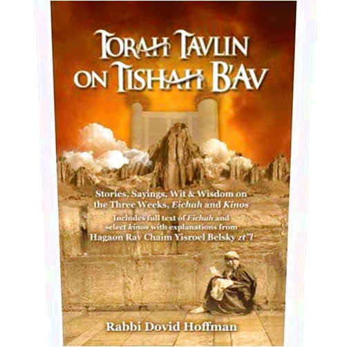 By Rabbi Dovid Hoffman (Author) Torah Tavlin on Tisha B'av