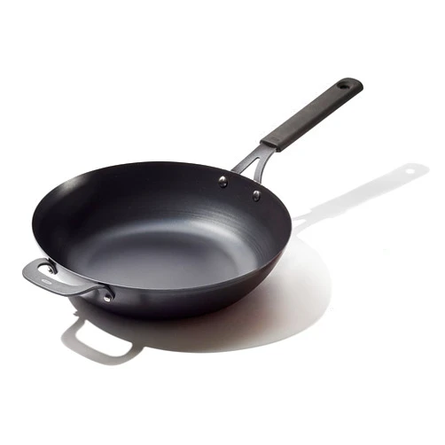 OXO Obsidian Pre-Seasoned Carbon Steel, 12