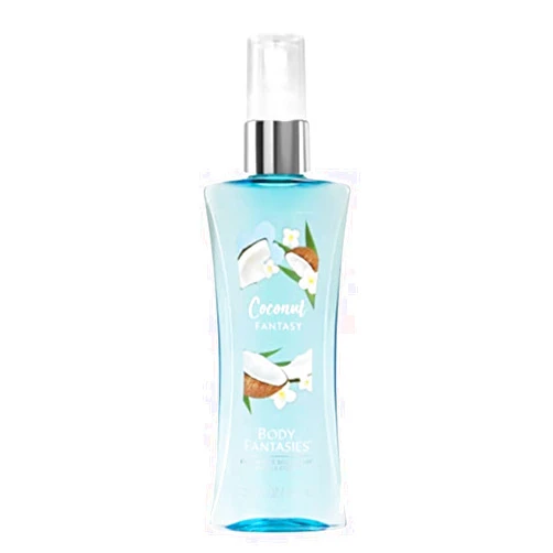 Body Fantasies (1 Bottle Body Spray - Coconut Fantasy Scent - 3.2 fl oz