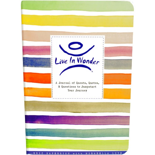 By Eric Saperston (Author) Live In Wonder Journal (Diary, Notebook)