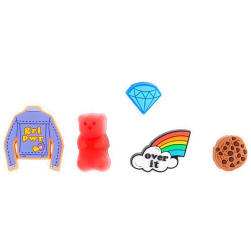 Crocs Jibbitz 5-Pack Weekend Shoe Charms | Jibbitz