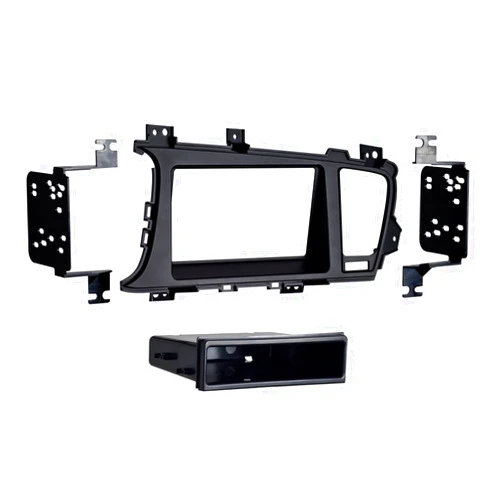 Metra Electronics 99-7345B Kia Optima 2011-UP Single/Double DIN Dash Fitment Kit with Pocket