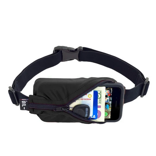 SPIbelt Women's Running Belt Phone Holder Expandable Pocket Adjustable Waist, One Size