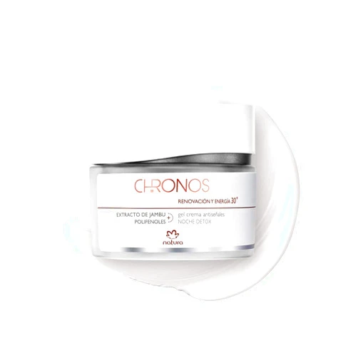 Natura Linha Chronos (Noite) Natura - Gel Creme Antissinais 30+ Renovacao e Energia 40 Gr - (Natura Chronos (Night) Collection - Anti-signs Renewal & Energy 30+ Gel Cream Net 1.41 Oz)