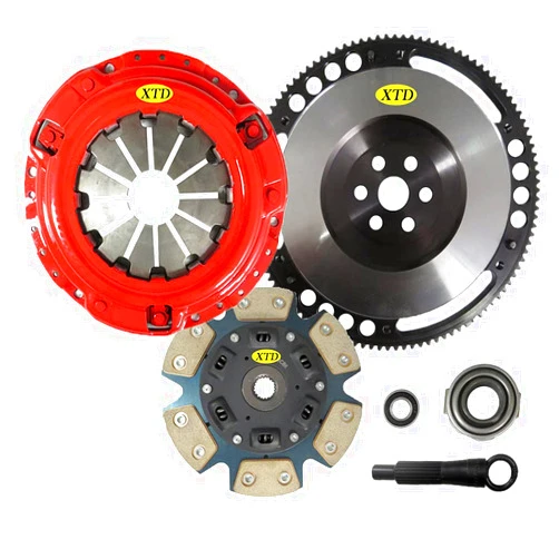 XTD STAGE 3 CLUTCH & RACING FLYWHEEL KIT COMPATIBLE WITH 92-05 CIVIC DEL SOL *D SERIES MOTOR