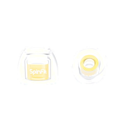SpinFit Omni for True Wireless Earbuds & IEMs - SS - Patented Silicone Eartips for Replacement (1 Pair) (3.7 mm Nozzle Dia.)