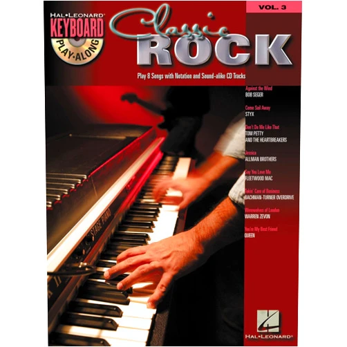 Various Classic Rock Volume 3 Bk/CD (Keyboard Play-along, 3)
