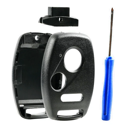 USARemote USA Remote CUTTING NOT REQUIRED - Key Fob Keyless Entry Remote Shell Case & Pad fits Honda Accord/Civic/CR-V/Fit/Odyssey/Pilot/Ridgeline/CR-Z