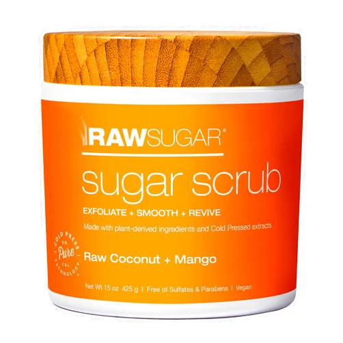 Generic Raw~Sugar Exfoliating Sugar Scrub, Raw Coconut and Mango, 15 oz (Pack 01)