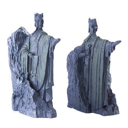 QQXX Decorative Bookends,Resin Bookend The Lord of The Rings Sculptures Figurines,Creative Book Ends for Shelves,Book Stopper for Heavy Books,Book Ends to Hold Books for Home Office Desktop