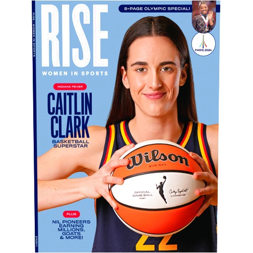 By a360media (Author, Editor) RISE Women In Sports - Caitlin Clark, Olivia Dunne, Coco Gauff, Countdown To Olympics, Women's Soccer, NIL Pioneers Earning Millions, Chloe V. Mitchell, GOATS, Female Empowerment, Title IX, +More!