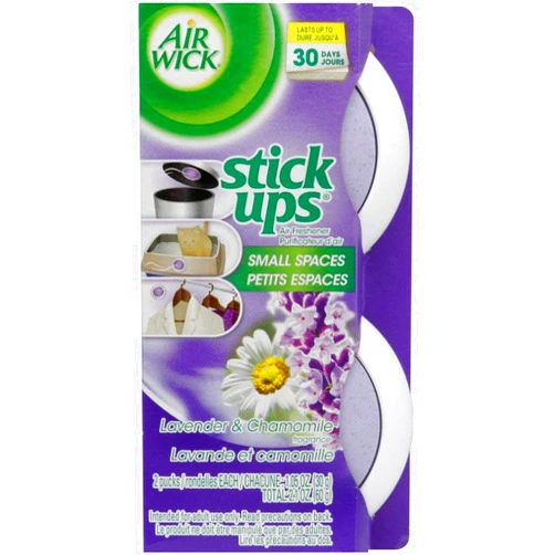 Air Wick Stick Ups Air Freshener, Lavender & Chamomile, 2ct