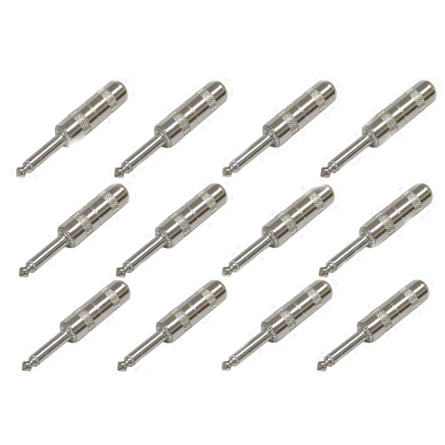Switchcraft 12 - New Switchcraft 280 1/4 6.35 mm 2-Conductor Mono TS Guitar Plug Solder Type