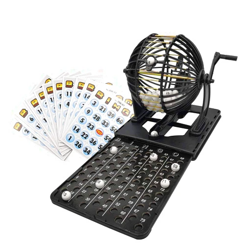 Yuanhe Classic Bingo Game Set - Bingo Cage, Master Board,Bingo Cards, Bingo Balls
