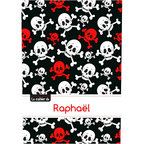 French Edition by Collectif (Author) CARNET RAPHAEL BLANC,96P,A5 TETESDEMORT
