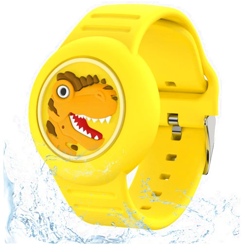 HLHGR Waterproof Airtag Bracelets for Kids，Apple Air tag Holder for Kids-Soft Silicone Hidden Air tag Wristband - Lightweight GPS Tracker AirTag Watch Band for Child