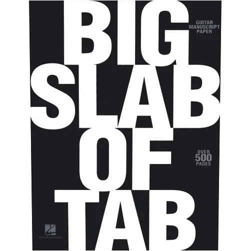 Hal Leonard Corp Big Slab of Tab