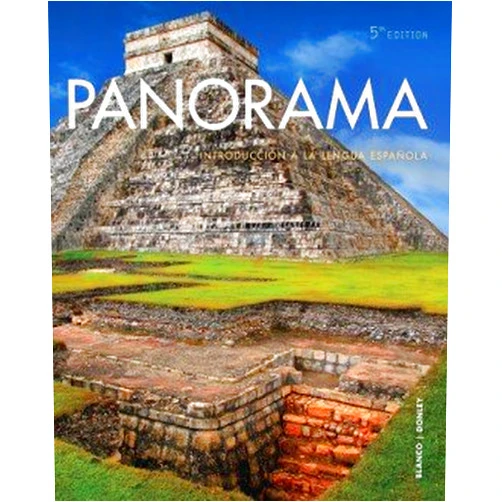 By José A. Blanco; Philip Redwine Donley (Author) Panorama 5th Student Edition w/ Supersite Plus (vTxt) Code