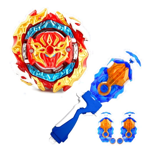 MYTHICAL GYRO Bays Battling Tops Burst Booster DB B-188 01 Astral Spriggan B-184 Launcher LR Left Right Spin DB Layer System B-11 Bey Launcher Grip Metal Fusion Starter String Strong Spinning Top Toys Set (B-188)
