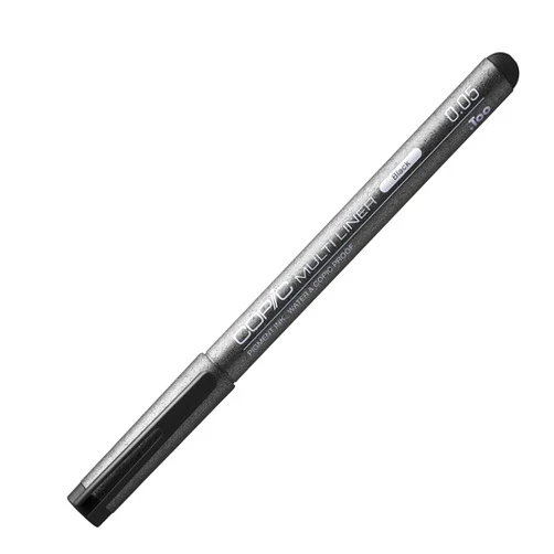 Copic Markers Multiliner 0.05 Black Pigment Based Ink