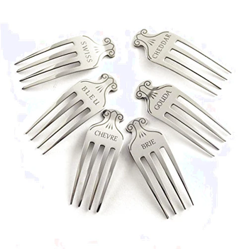 Norpro Stainless Steel Cheese Markers, Set of 6 NOR-334