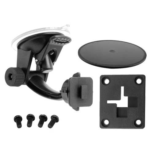 ARKON Windshield Dash Suction Car Mount for XM and Sirius Satellite Radios Single T and AMPS Pattern Compatible, Black - SR114