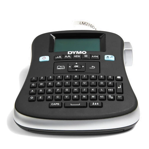 DYMO Desktop Label Maker | LabelManager 210D All-Purpose Portable Label Maker, Easy-to-Use, One-Touch Smart Keys, QWERTY Keyboard, Large Display, For Home & Office Organization