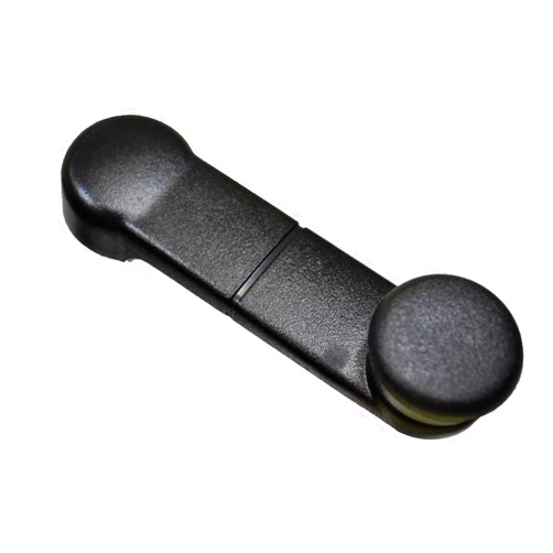 PT Auto Warehouse FO-1503A - Window Crank Handle, Textured Black - (Left = Right)