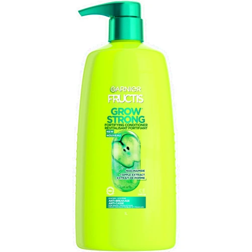 Garnier Fructis Grow Strong Conditioner, 33.8 Fl Oz, 1 Count (Packaging May Vary)