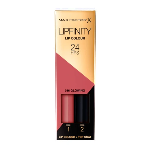 Max Factor Lipfinity Lip Stick, No.16 Glowing, 0.14 Ounce
