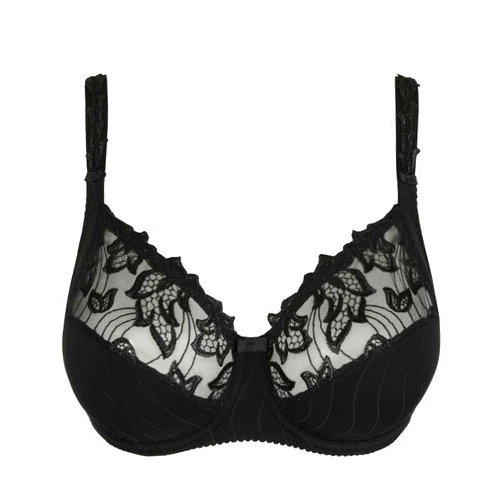 PrimaDonna Deauville Side Support Bra 36J, Black