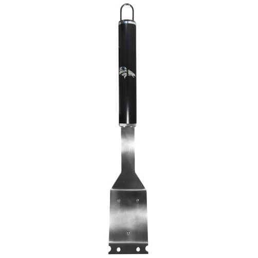 Siskiyou Sports NFL Denver Broncos Grill Brush w/Scraper in Black, One Size