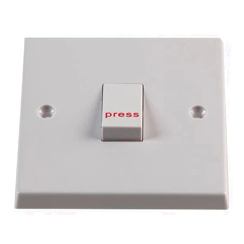 Volex Accessories 1G 1 Way Retractive Switch marked
