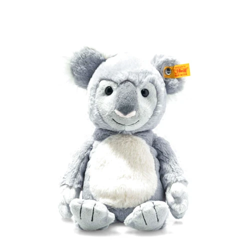 Steiff Nils Koala, Premium Stuffed Animal, Plush Toys, Cute Plushies for Girls Boys and Kids, Soft Cuddly Friends (Grey, 12