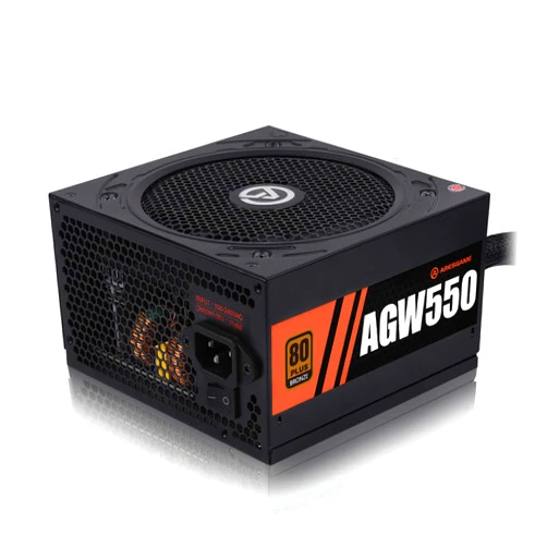 ARESGAME Power Supply 550W 80+ Bronze Certified PSU (ARESGAME, AGW550)